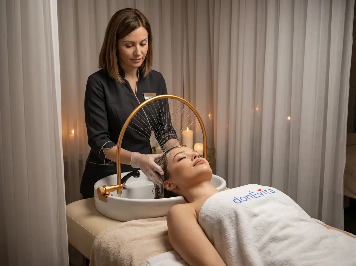 donEvita EvitaHaloCrown water halo head spa ritual