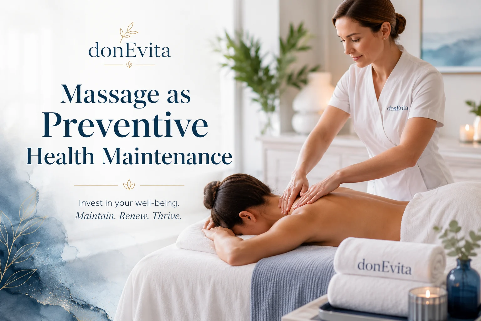 Massage as Preventive Health Maintenance